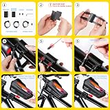 Faireach Bike Frame Bag Waterproof Phone Holder with Quick Release 6.8" view 7