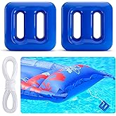 DECOHS 2 Pack 150g Pool Float Anchor Replacement Set, Pool Fountain Float Weight with String, Pools Weight Floating Anchor for Lake Floats Fountains Swimming Areas