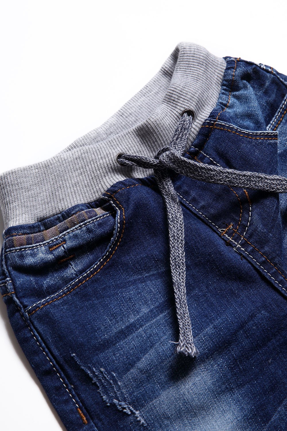 drawstring jeans boys