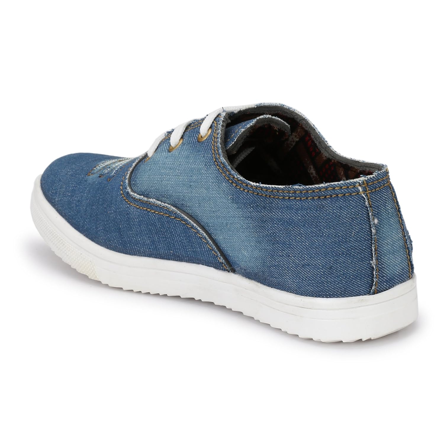 walktoe revoke denim sky blue casual canvas sneaker shoes for womens/girls
