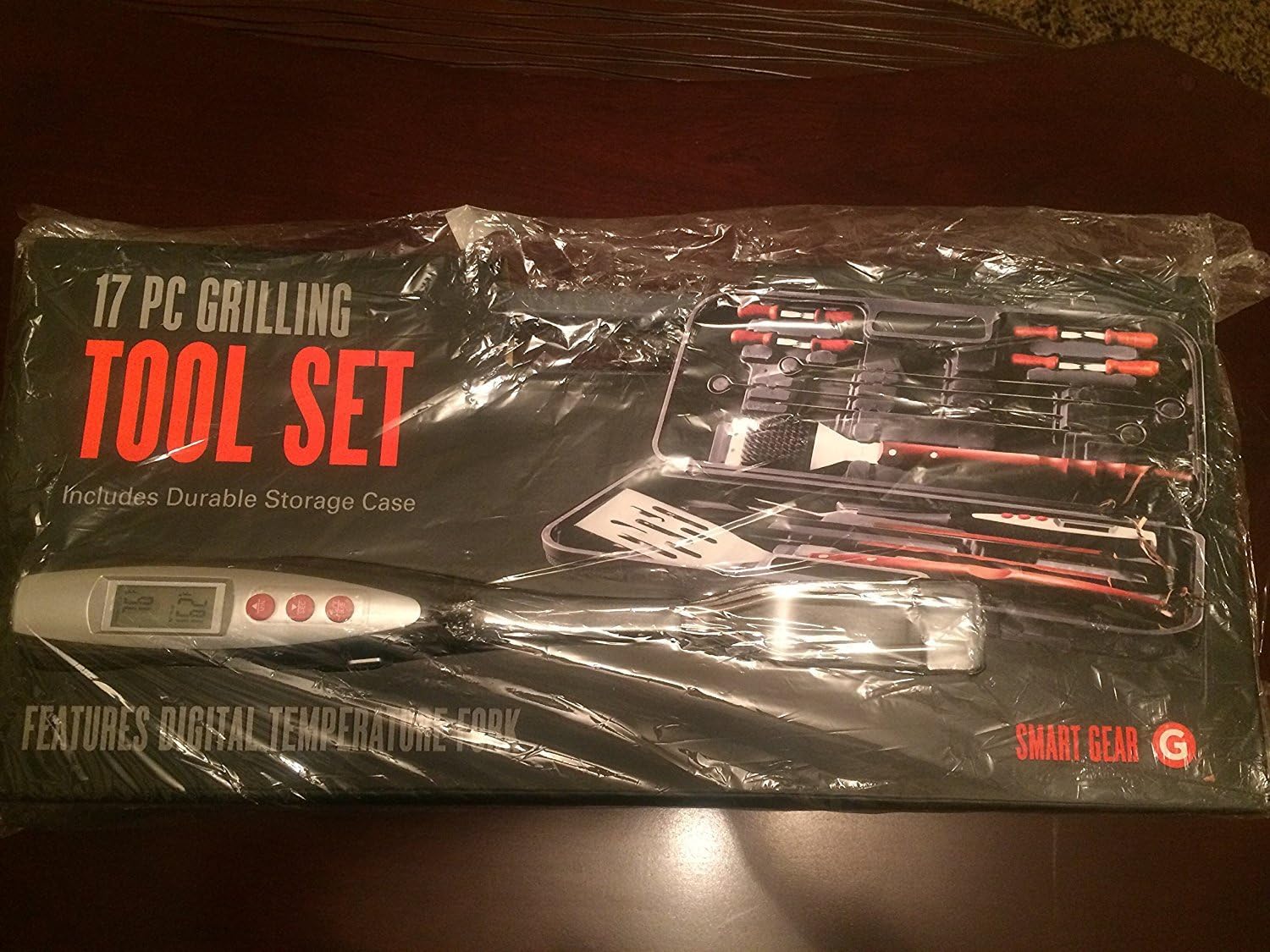 National JLR Gear 17-pc. Barbecue Tool Set