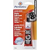 Permatex 24127 Silicone Ceramic Brake Lubricant, Orange, 28G