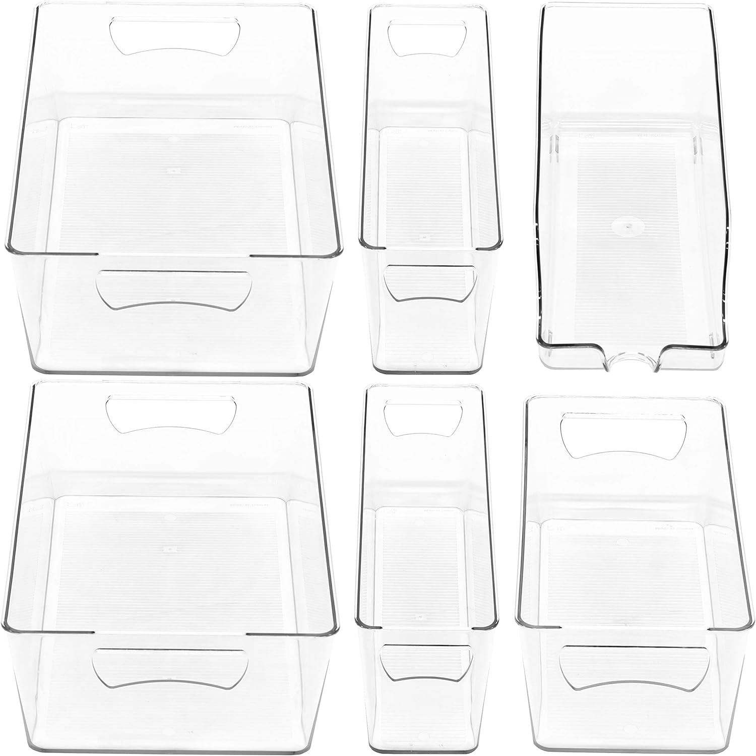 Simple Houseware 6 Pack Freezer Storage Organizer: Kitchen & Dining