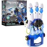 Discovery Bionic Hand Robotics Kit &ndash; 87-Piece DIY STEM Toy for Kids| Build Your Own Wearable Robotic Hand| Hydraulic Cyborg Superhero Toy| Science &amp; Engineering Model Kit| Boys &amp; Girls Gift Ages 8+