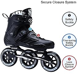 3 Wheels Inline Skates for Men Women, Professional