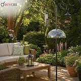 DIVCHI Squirrel Baffle Dome for Bird Feeders Universal Pole Hanging view 5