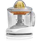 BLACK+DECKER 32oz Citrus Juicer, Adjustable Pulp Control with Pulp Basket, White, CJ625