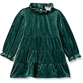 Amazon Essentials x Sofia Grainge Toddler and Baby Girls' Long Sleeve Corduroy Dress