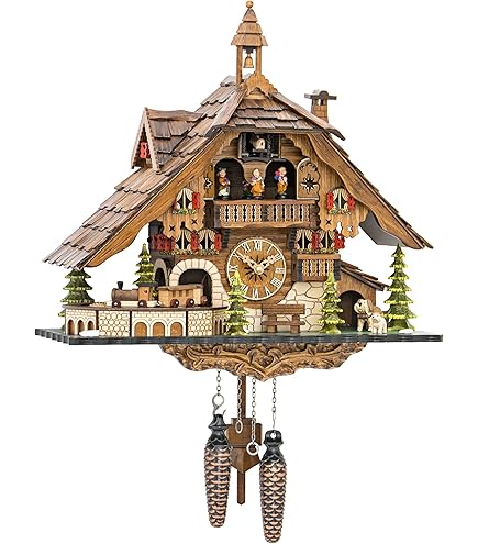 UKOrig AMP Quintet Ramp Daylightキラーカヴァー Amazon.com: Engstler Quartz Cuckoo Clock Black Forest House