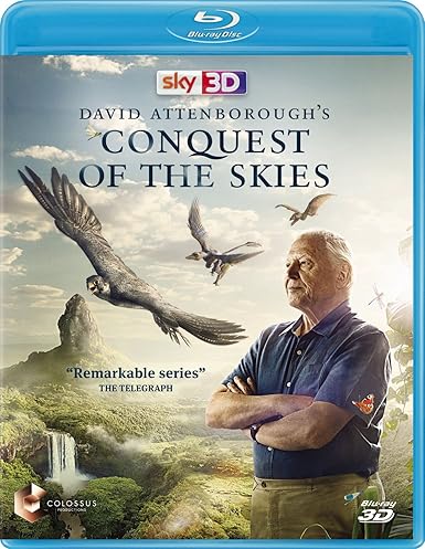 Amazon Com David Attenborough S Conquest Of The Skies 3d Blu Ray Sir David Attenborough Movies Tv