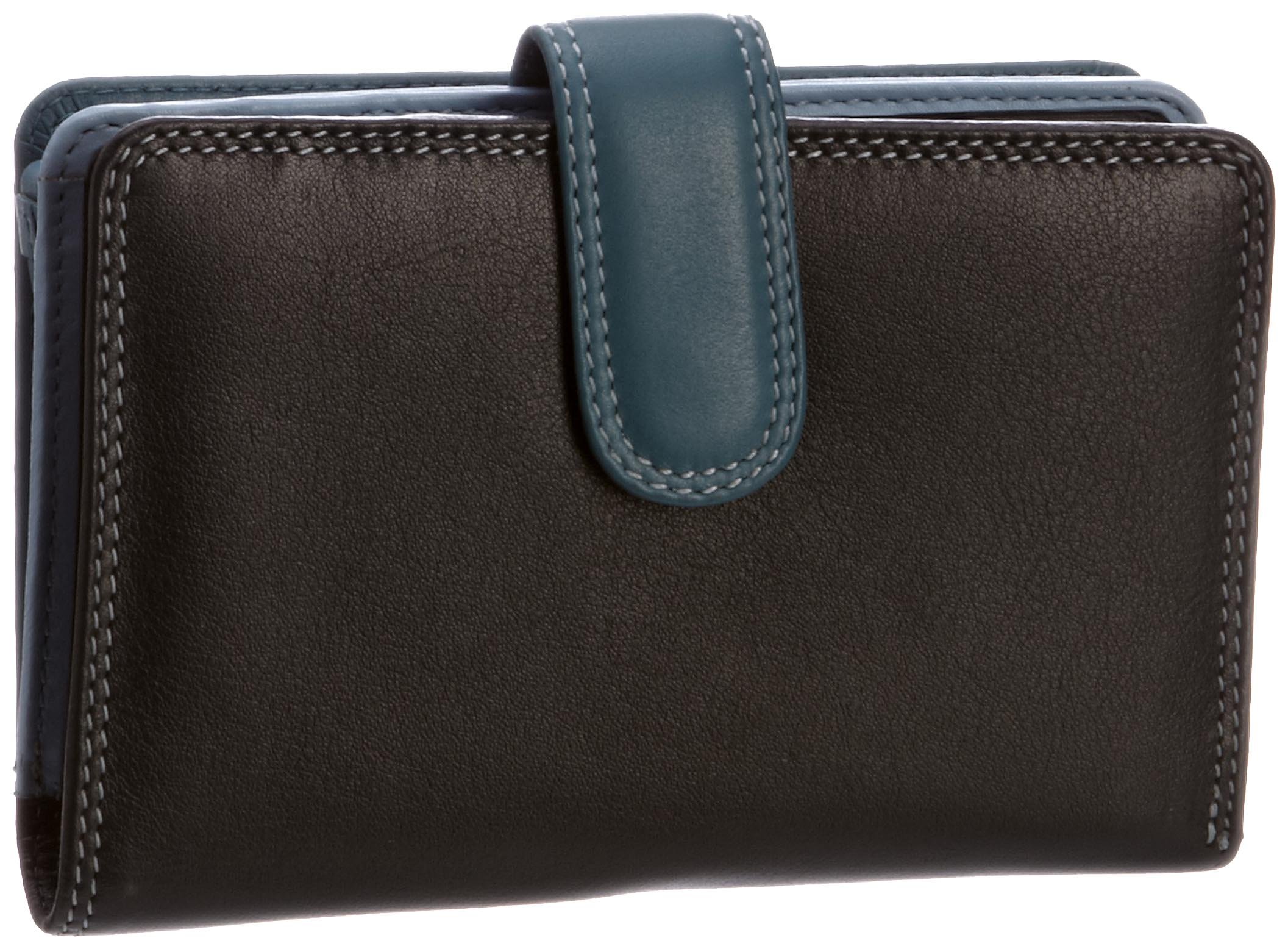 Visconti Women's Rb51 Leather Purse Blue Multicolor