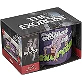 Paladone The Exorcist Reagan Exorcism Mug, Officially Licensed Horror Movie 400ml Large Ceramic Purple Coffee Cup for Tea & Hot Chocolate, Gift for Film Fans
