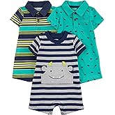 Simple Joys by Carter's baby-boys 3-pack Rompers
