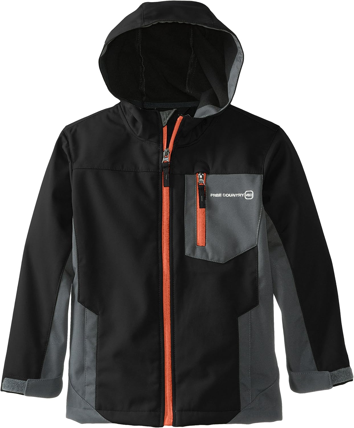 Free Country Little Boys' Soft Shell Hooded Coat Amazon.co.uk Clothing