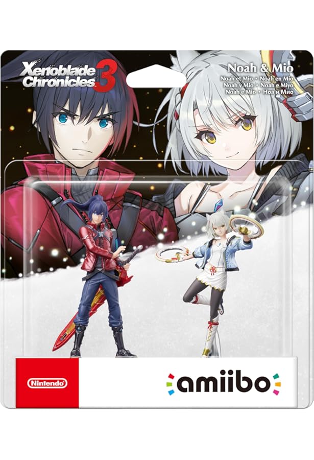 Amazon.com: amiibo - Noah + Mio 2-Pack - Xenoblade