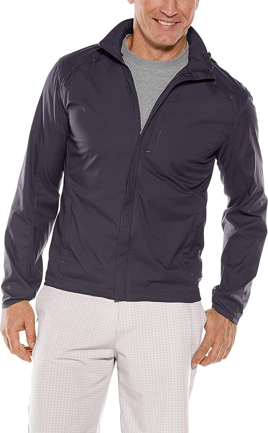 Buy Coolibar UPF 50+ Men's Verdon Packable Jacket Sun Protective