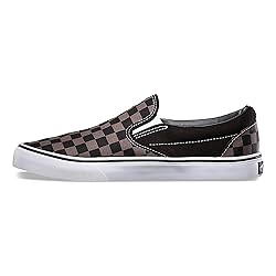 Vans Unisex Checkerboard Slip-On Black/Pewter Check