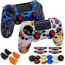 Silicone Skin for Ps4 Controller, 2pcs Anti-Slip