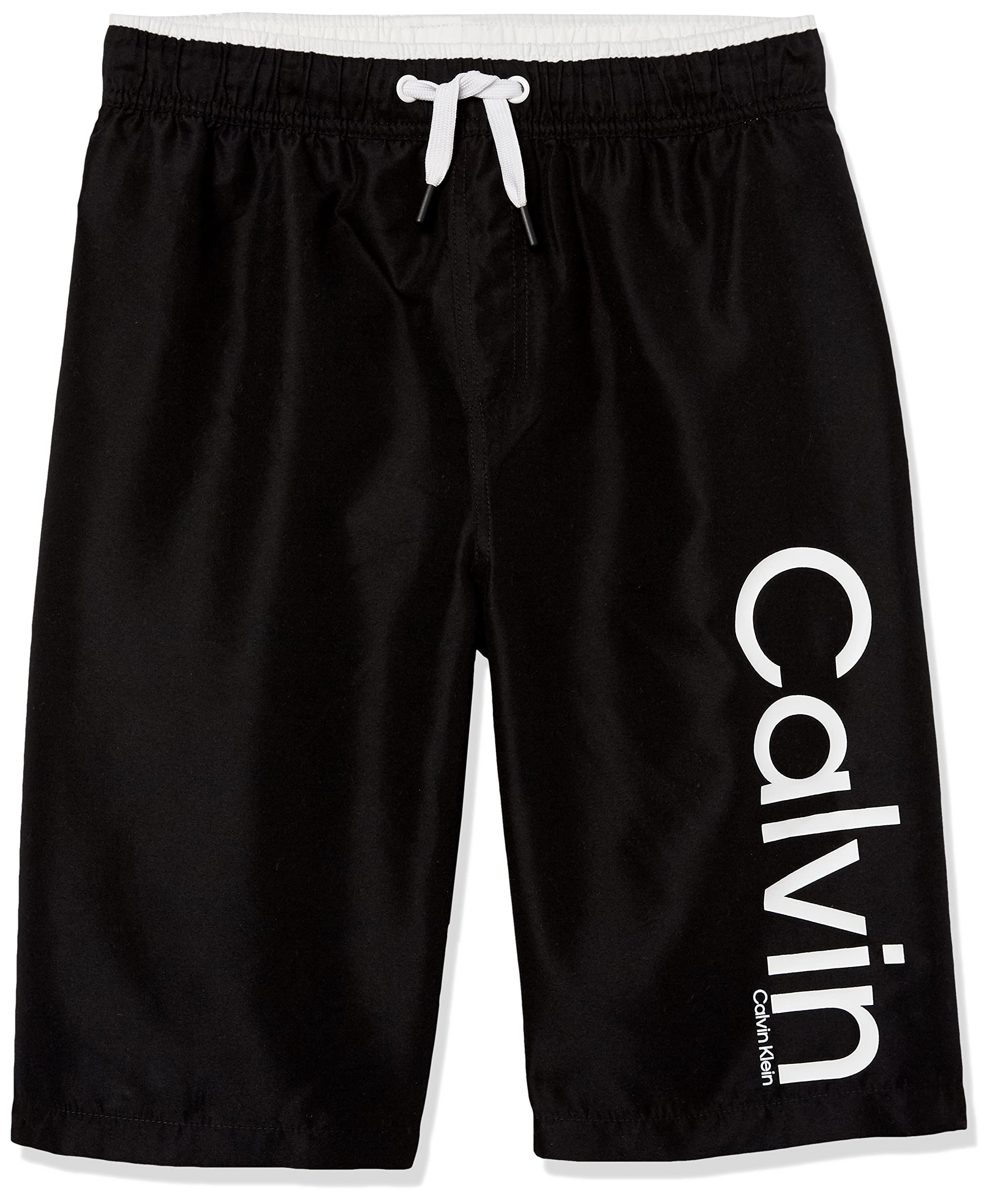 Calvin Klein Boys' Swim Trunk with UPF 50+ Sun