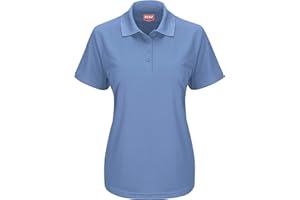 Red Kap Women's Short Sleeve Performance Knit Pocketless Core Polo