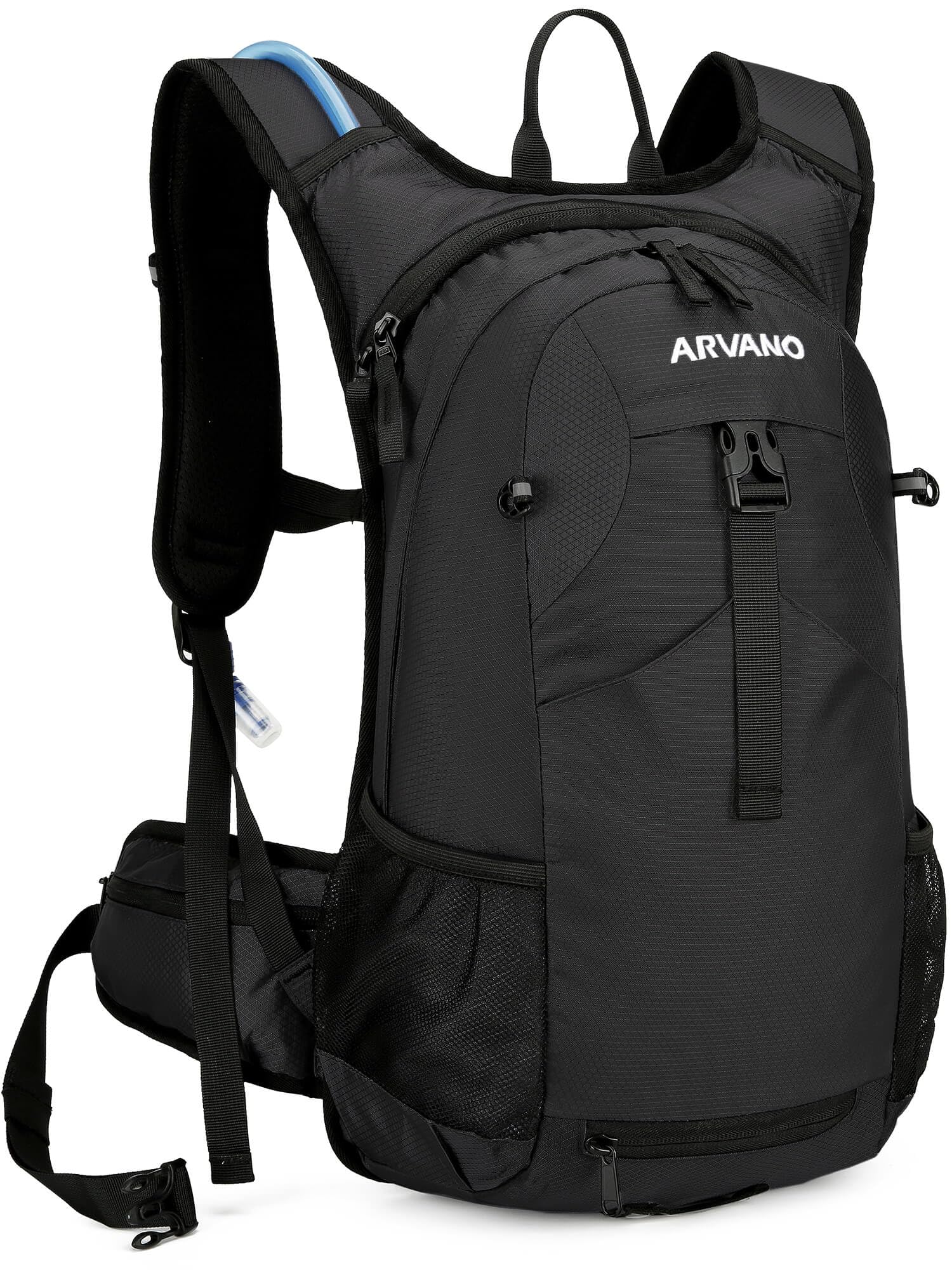 Arvano Hydration Backpack 18L with 2L Water Bladder, Insulated Lightweight Cycling Rucksack for Hiking, Skiing, Mountain Biking, Mtb Outdoor Sports for Men Women