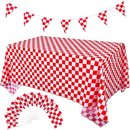 Amazon Com Leinuosen 25 Pack Racing Flags And 2 Pack Checkered