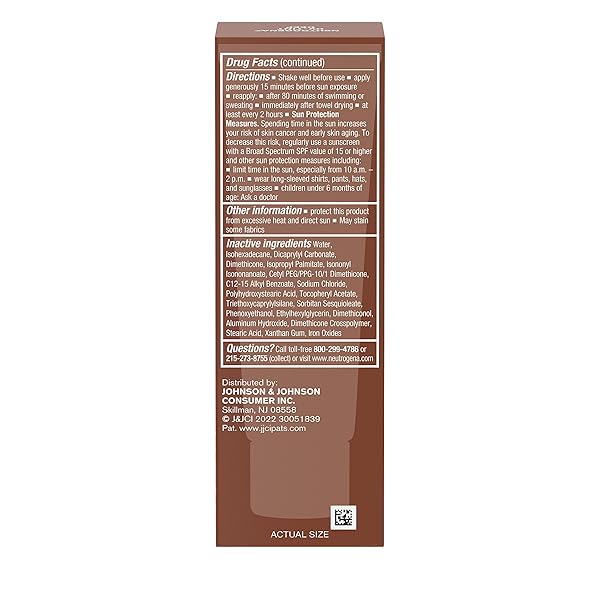 NEUTROGENA PURESCREEN+ TINTED SUNSCREEN FOR FACE WITH SPF 30, BROAD SPECTRUM MINERAL SUNSCREEN WITH ZINC OXIDE AND VITAMIN E, WATER RESISTANT, FRAGRANCE FREE, DEEP, 1.1 FL OZ