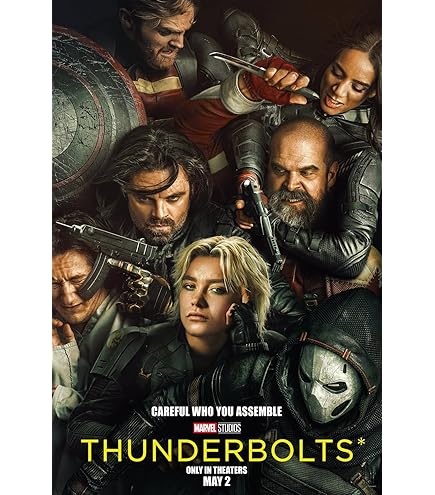 Amazon.com: Marvel Thunderbolts (2025) - Teaser One Sheet Wall