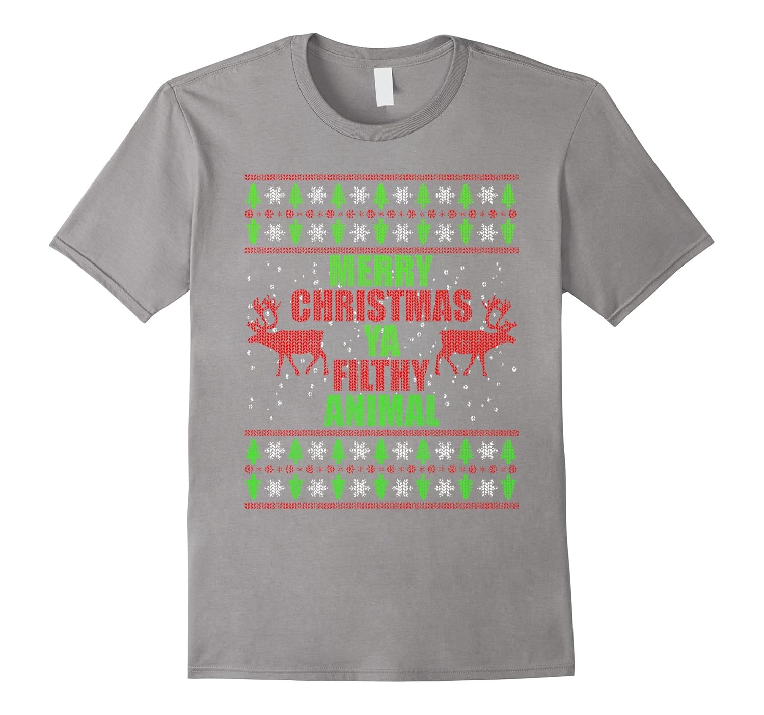 Merry Christmas Ya Filthy Tee Animal Shirt-ANZ