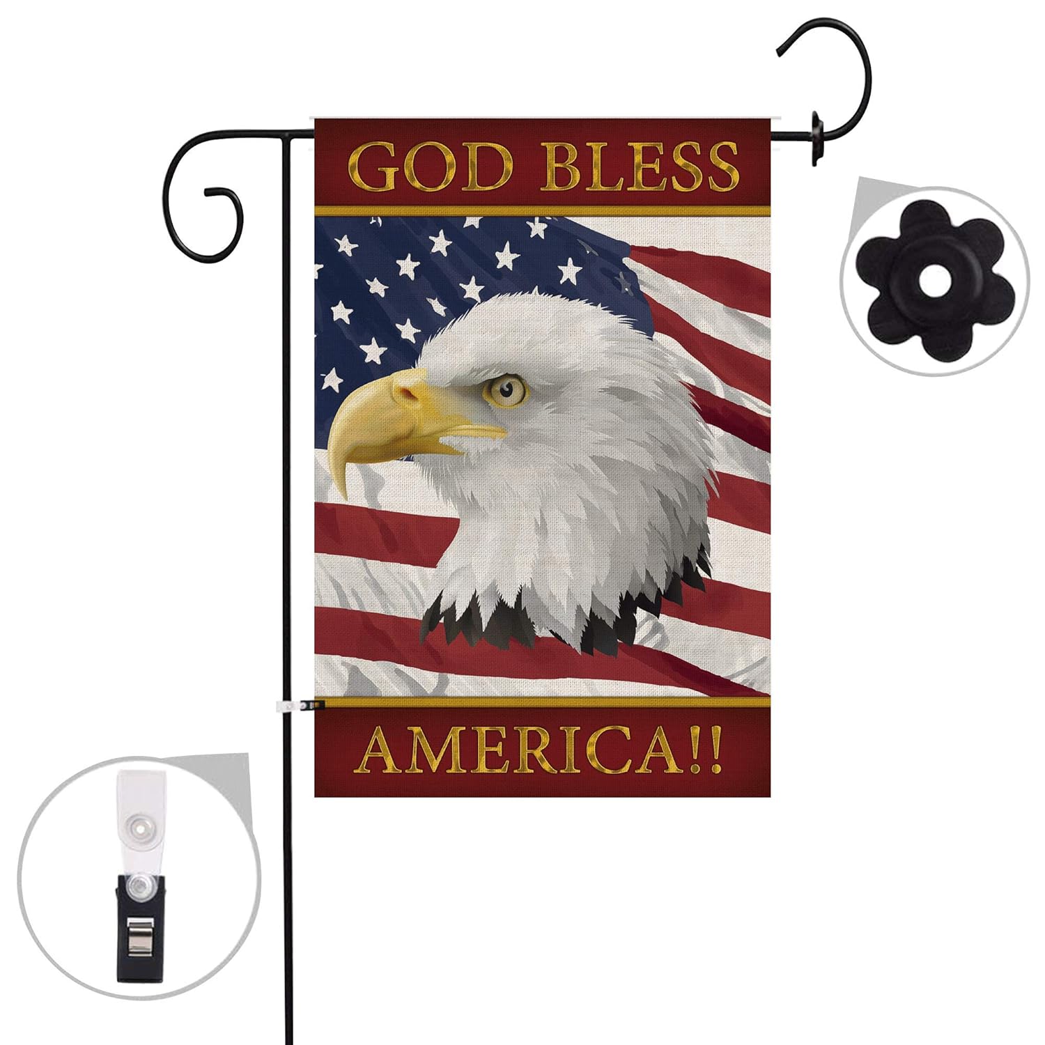 Best Garden Flags God Bless