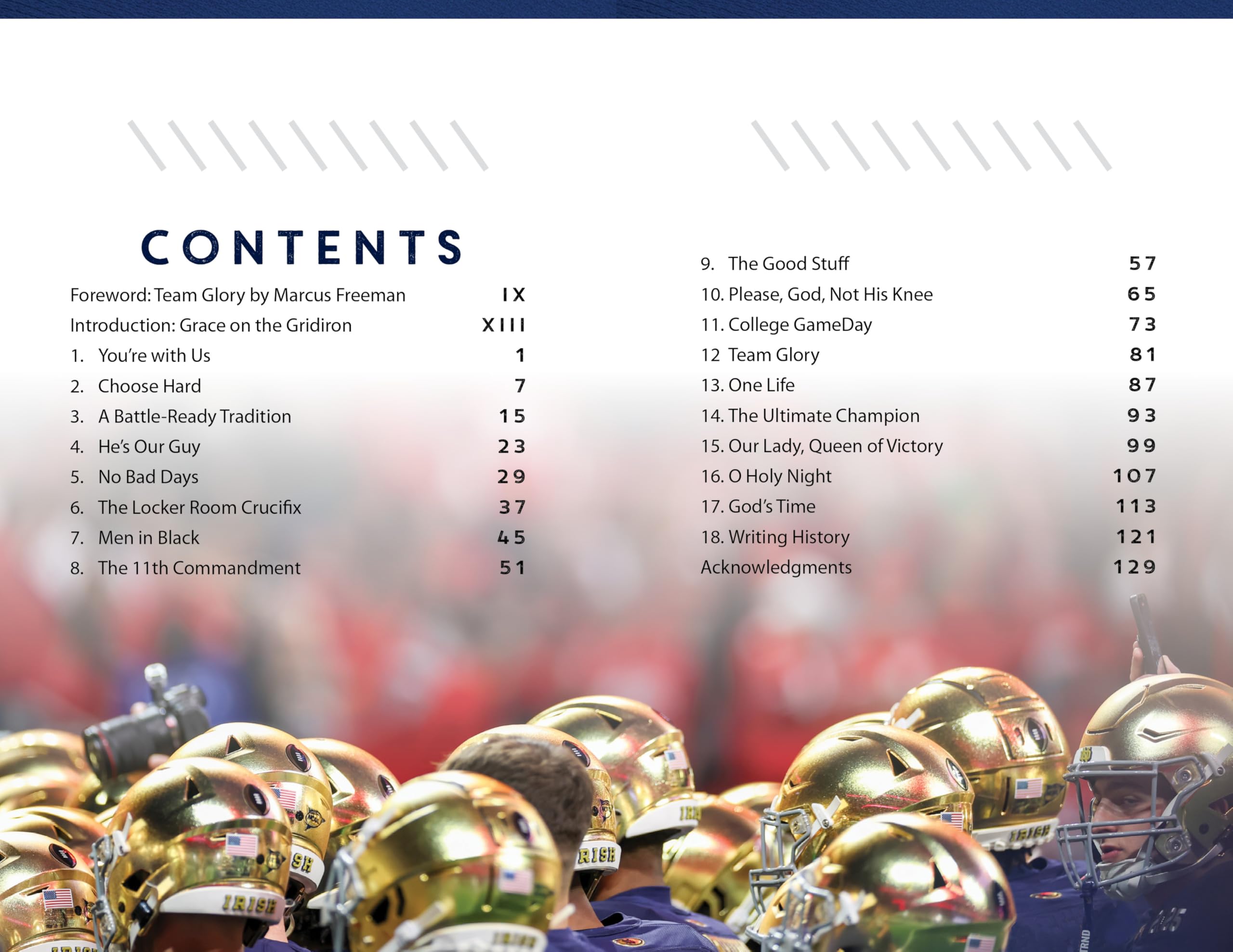 Pray Like a Champion Today: Sacred Stories from the Sidelines of Notre Dame Football