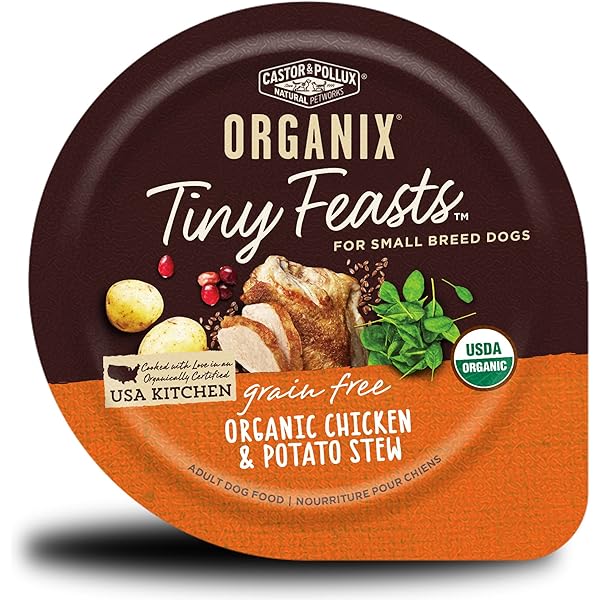 organix dog food small breed