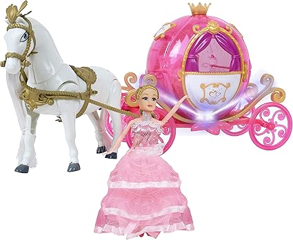 carrito para niña princesas