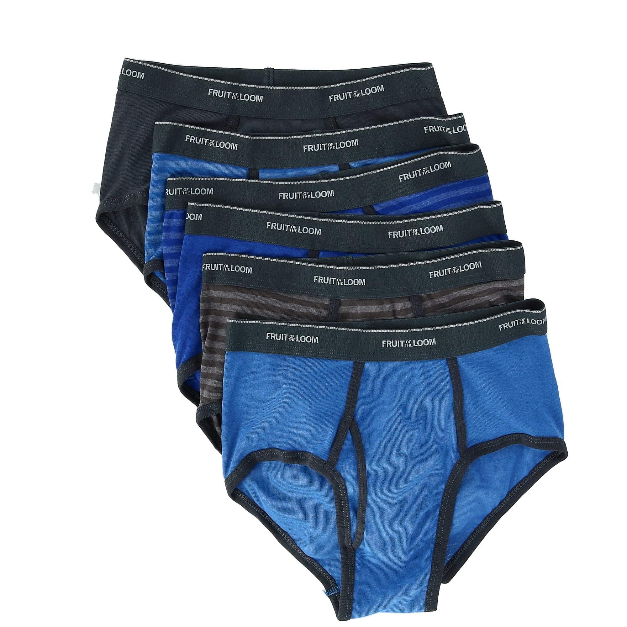 Fruit of the Loom mens Tag-free Cotton Briefs Underwear, 6 Pack ...