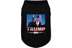 ZIAGAOP Soft Cotton Dog Shirts, Breathable & Comfortable, Crew Neck, Perfect for Any Occasion, Stylish & Durable, Ideal for Small, Medium, and Large Dogs Black xs