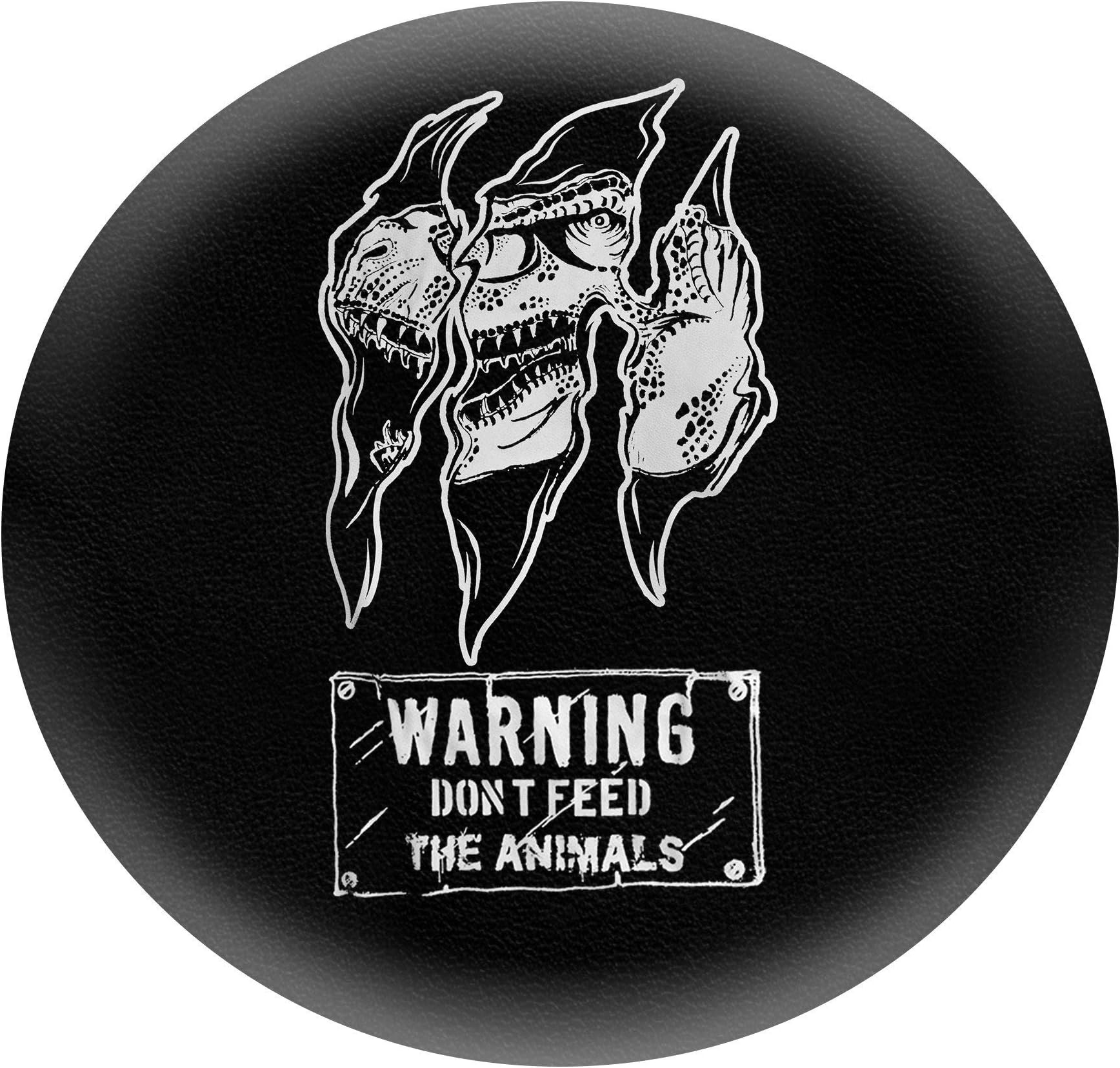 Jeep Spare Wheel Tire Cover [Wrangler Accessories] UV Resistant, Heavy Duty, Soft Back - Jurassic Raptor Cover Slash - its Grand Cherokee, Liberty, SUV (28/29" (215/75R16), (225/60R15), (255/75R15))