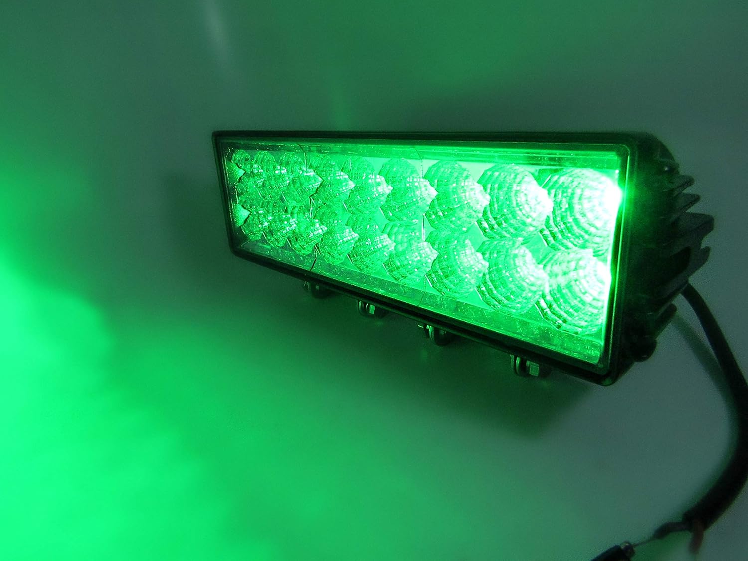11 inch Green LED Hunting Light Bar Automotive
