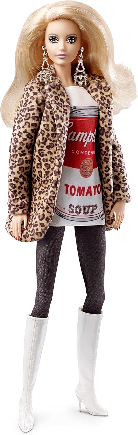 Barbie Collector Andy Warhol Campbell's Soup Can 1 Doll