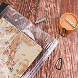 SANNIX Waterproof Map Case 31x28cm with Neck Strap Carabiner Whistle view 7