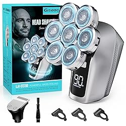 Gisaae Head Shavers for Bald Men, Upgraded 7D