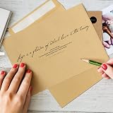 Uncle Paul C5 229x162mm 100gsm Brown Self Seal Envelopes Pack of 100 view 4