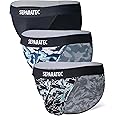 Separatec Mens Bikini Underwear Low Rise Bulge Enhancing Dual Pouch Breathable Sexy Mens Underwear 3 Pack