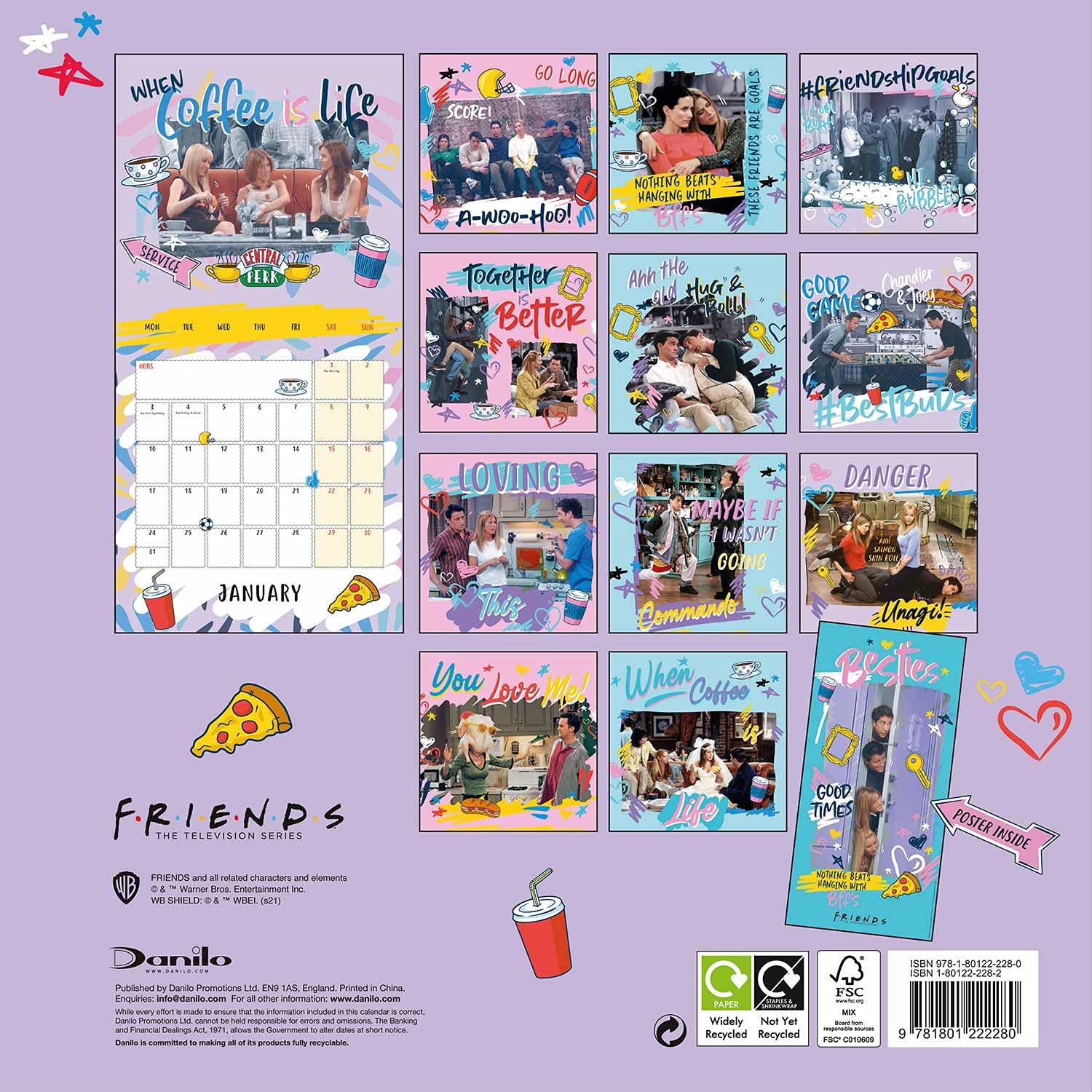 Calendrier Haribo 2023 Official Friends 2022 Calendar - Month To View Square Wall Calendar (The  Official Friends Square Calendar 2022) : Danilo Promotions Ltd:  Amazon.co.uk: Books