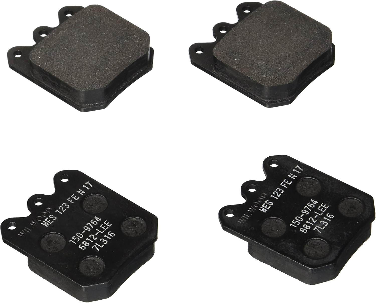 Wilwood 1509764K Dynalite Caliper Brake Pad Set 4 Piece