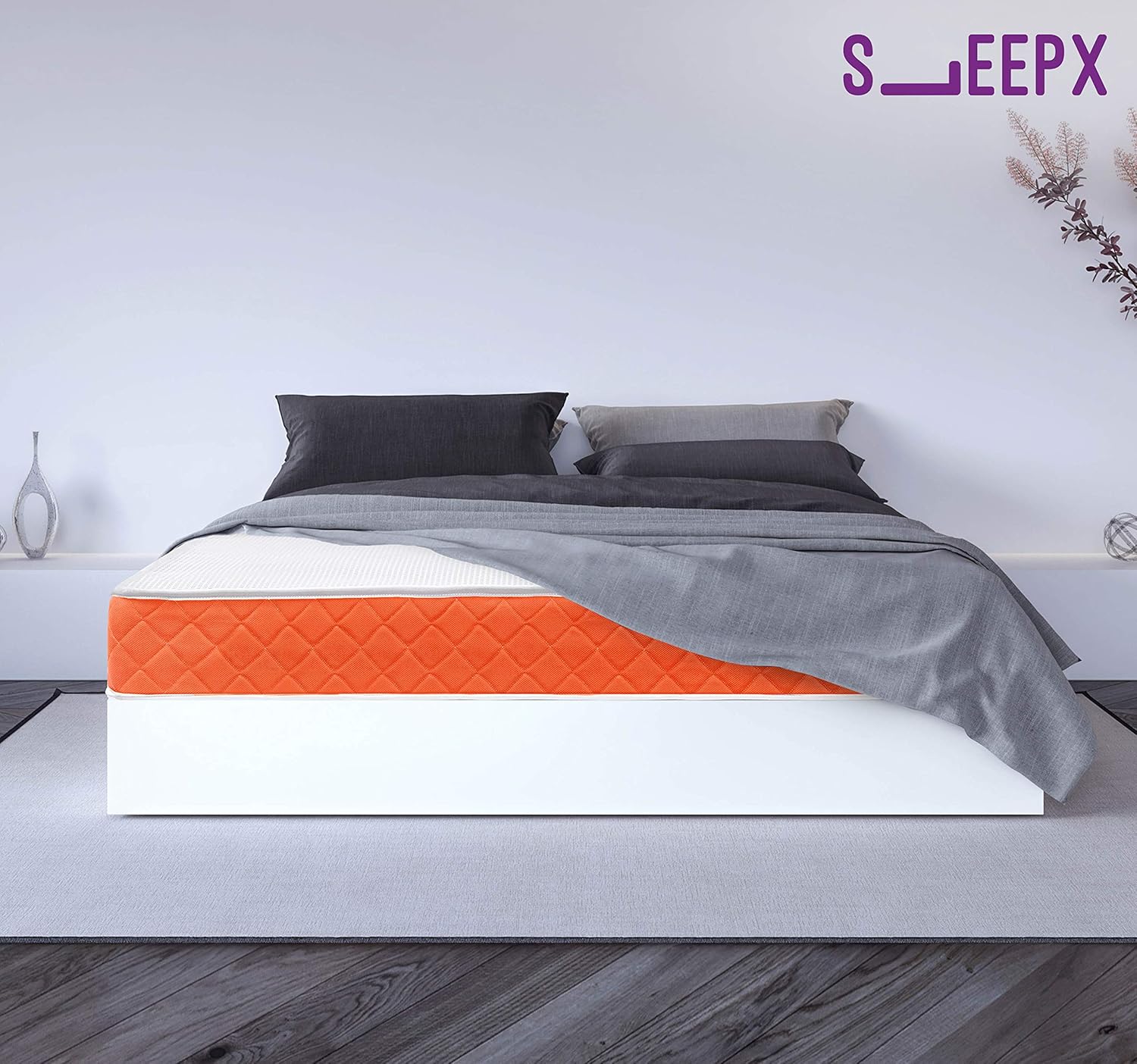 Queen Size Brill PU Foam Mattress 72x60x5 SleepX Best Price With