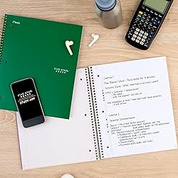 Five Star Spiral Notebook + Study App, 5