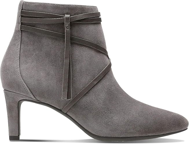 clarks grey suede ankle boots