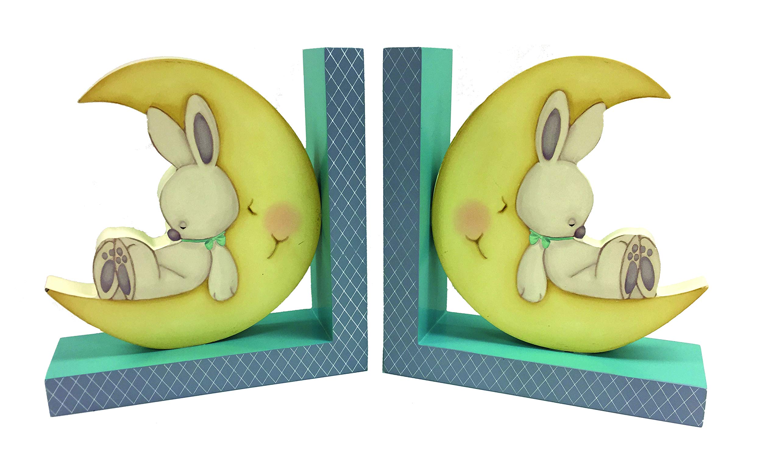 Photo 1 of Borders Unlimited Sweet Dreams Moon Bookends, Multi