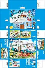 Playmobil 70088 Family Fun Family Camper outdoor toy 135-piece set view 9