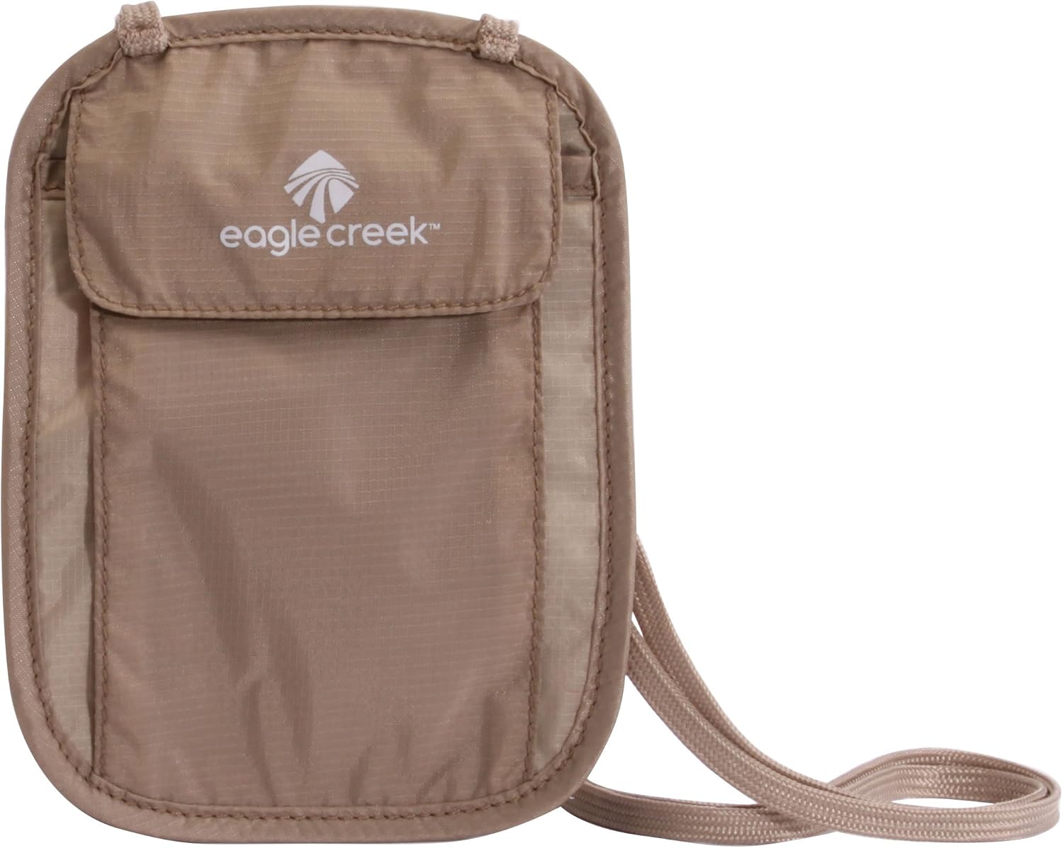 Eagle Creek Undercover Neck Wallet, Khaki Travel Wallets